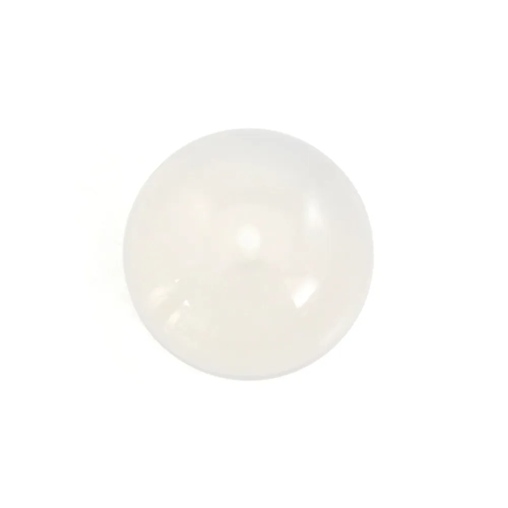 Cabochon Calcedonio bianco (agata bianca) rotondo 16mm x 1pc