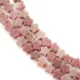 Rhodonite stella 6mm x 38cm