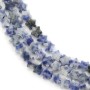 Jaspis blauer Stern 6mm x 38cm