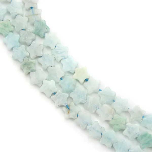 Amazonite étoile 6mm x 38cm