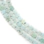 Amazonita estrela 6mm x 38cm