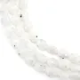 Fil de 39cm de pierres de lune ovales 8x10mm qualité AB pour bijoux élégants