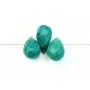 Turquoise faceted teardrop briolette for pendant