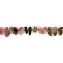 Fil de perles Tourmaline multicolore pierre naturelle