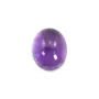 Cabochon Amethyst oval für violetten Anhänger