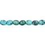 Perles ovale turquoise de chine 8x10mm
