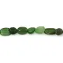 Jade Néphrite de Russie baroque 5-6mm x 38cm
