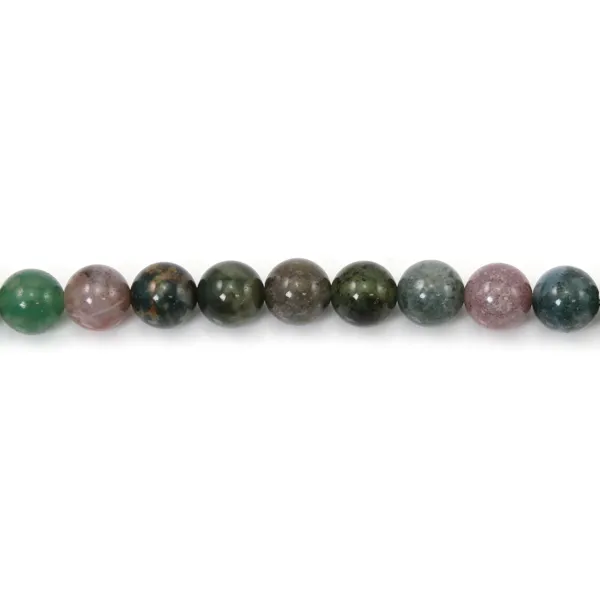 Indischer Achat rund 6mm x 36cm