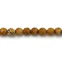 Faceted Round Jasper Bead 2mm | Natural Stone Wholesaler