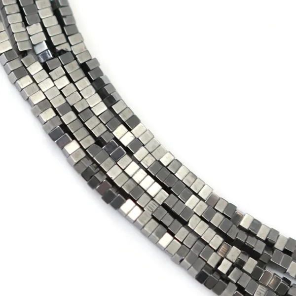 Perle Terahertz Quadrat | Natürlicher Steinperle