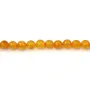 Runde Bernsteinperle 4.5mm | Lieferant für Naturperlen