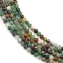Pedra de Ágata Indiana 2mm | Pedra Natural Multicolor