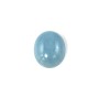 Oval Aquamarine Cabochon 10x12mm – Natural Blue Stone