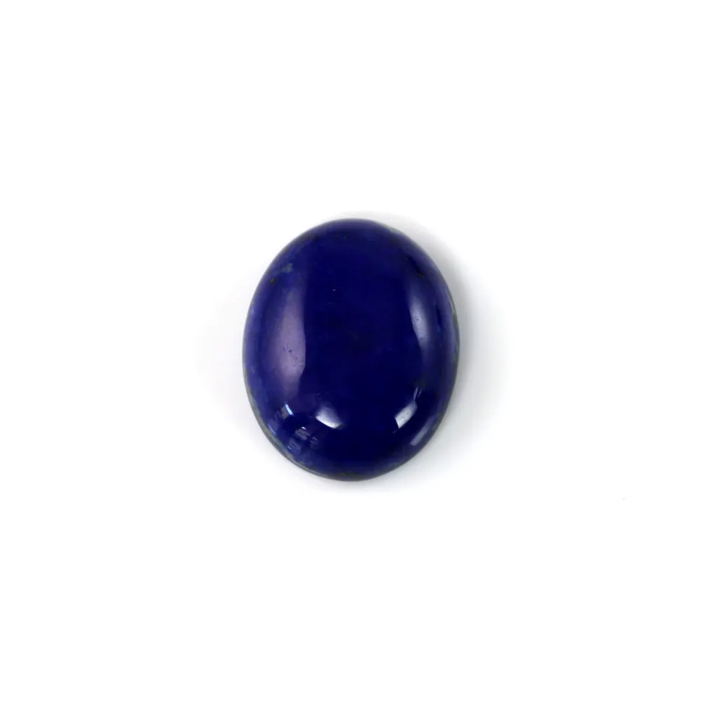 Cabochon Lapis Lazuli Oval | Blue Semi-Precious Stone
