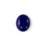 Ovaler Lapislazuli-Cabochon | Blauer Halbedelstein