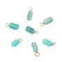 Pendente Amazonita do Peru Barroco – Pedra Natural & Anel Gold Filled