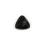 Cabujón Obsidiana Negra Triángulo Facetado 10mm – Piedra Natural