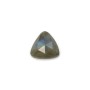 Cabochon Labradorit Dreieck Facettiert 10mm – Naturstein