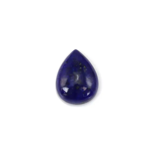 Lapis Lazuli Tropfen Cabochons 6x8mm – Satz von 2 Natursteinen