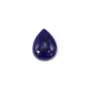 Cabochon Lapis Lazuli goutte 6x8mm x 2pcs