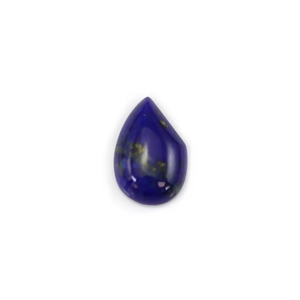 Cabochões Lápis-Lazúli Gota Assimétrica 5x7mm – Lote de 2 Pedras