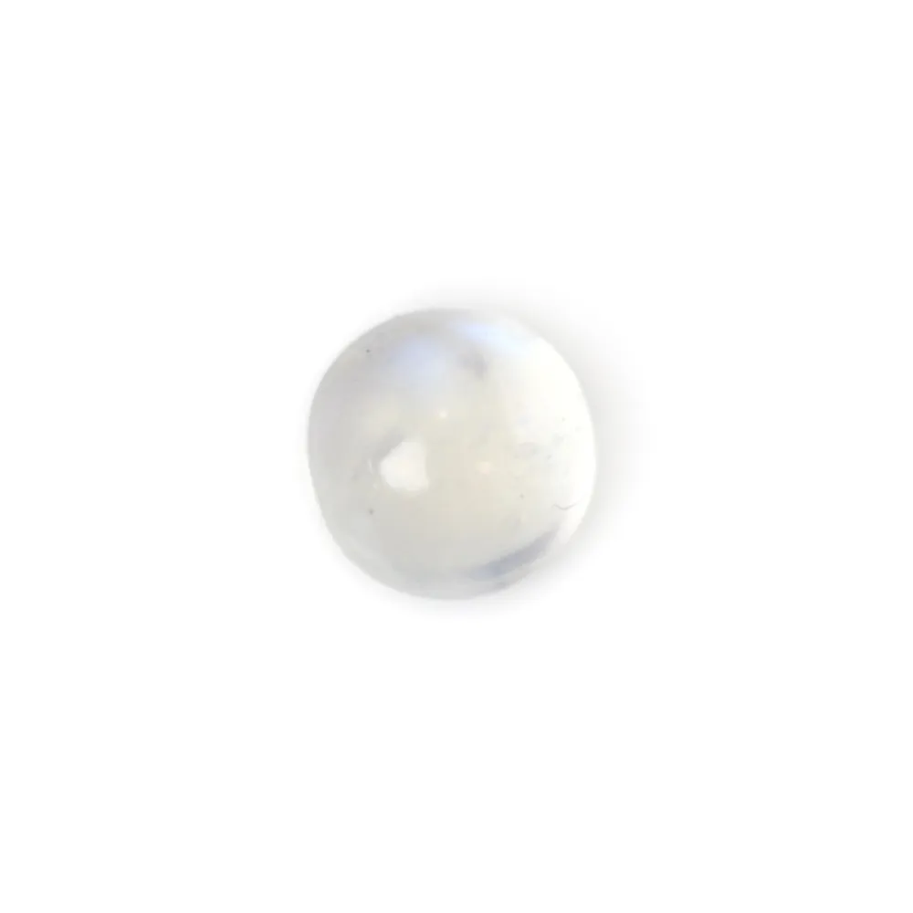Cabochon Pierre de Lune Rond 4mm x 1pc