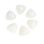 Faceted triangle moonstone cabochon 10mm to glue