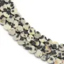 Perle Herz Dalmatiner Jaspis 4mm | Natürlicher Gefleckter Stein