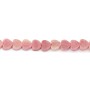 Rhodonite coeur 4mm x 38cm