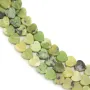 Jade Heart Bead from Canada 4mm | Green Natural Stone
