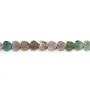 Agate Indienne coeur 4mm x 38cm