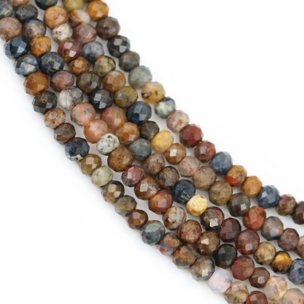 Perla Pietersita 2x3mm | Mayorista Componentes Joyas Finas