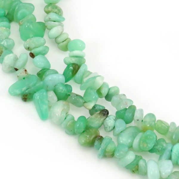 Perlas Naturales Crisoprasa Chips | Venta al Por Mayor