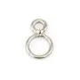 Double anneaux soudés 5x8mm - Acier Inox 304 x 10pcs