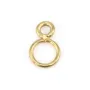 Double Soldered Rings Gold | Stainless Steel 304 | Jewelry Findings