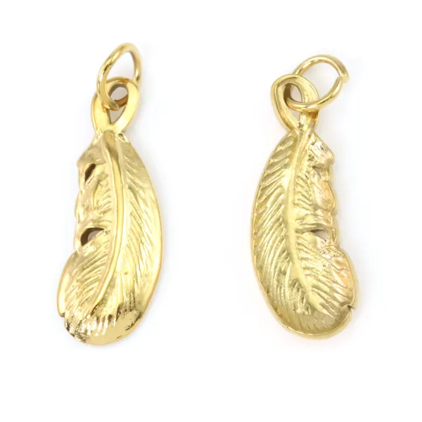 Golden Stainless Feather | Finding Supplier | Wholesale Sale
