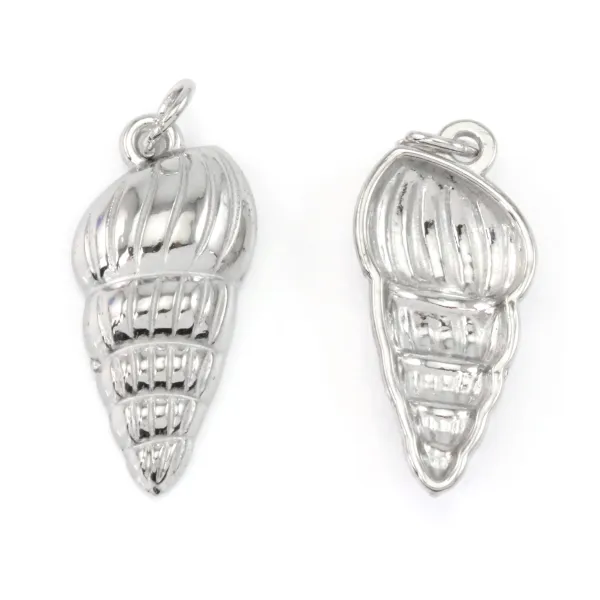 Pendente Conchiglia Bulot | Acciaio Inox 304 | Gioielli Fantasia