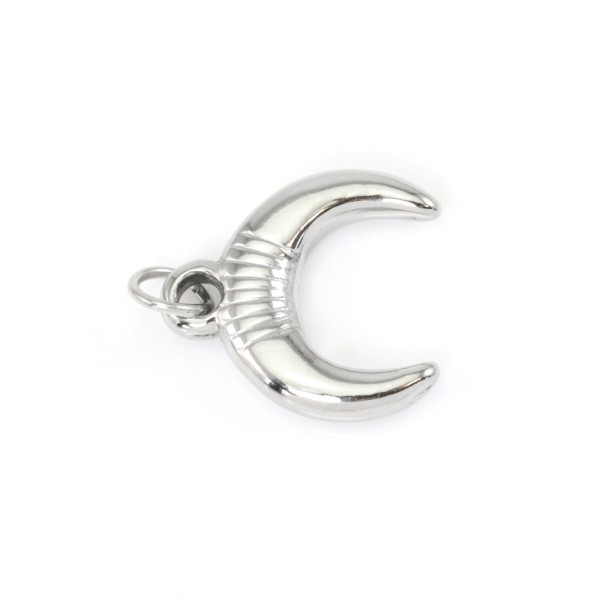 Charm Inverted Horn | Stainless Steel | Jewelry Supplier