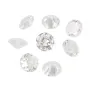 Oxyde de zirconium rond brillant 10mm à sertir x 1pc