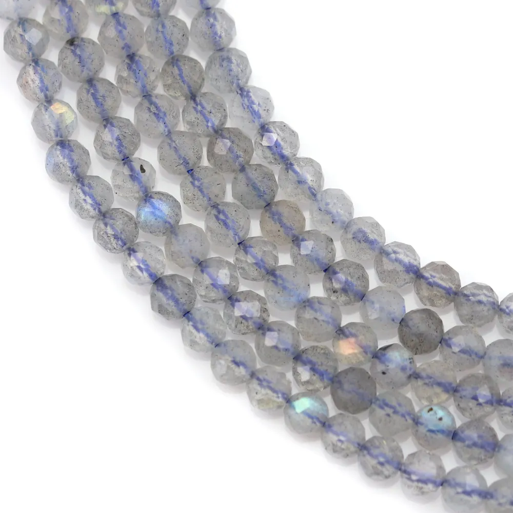 Fine Labradorite Bead 3mm Faceted | Jewelry Supplier