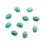 Cabochon Turquoise Ovale 6x8mm | Pierre Semi-Précieuse Bijoux