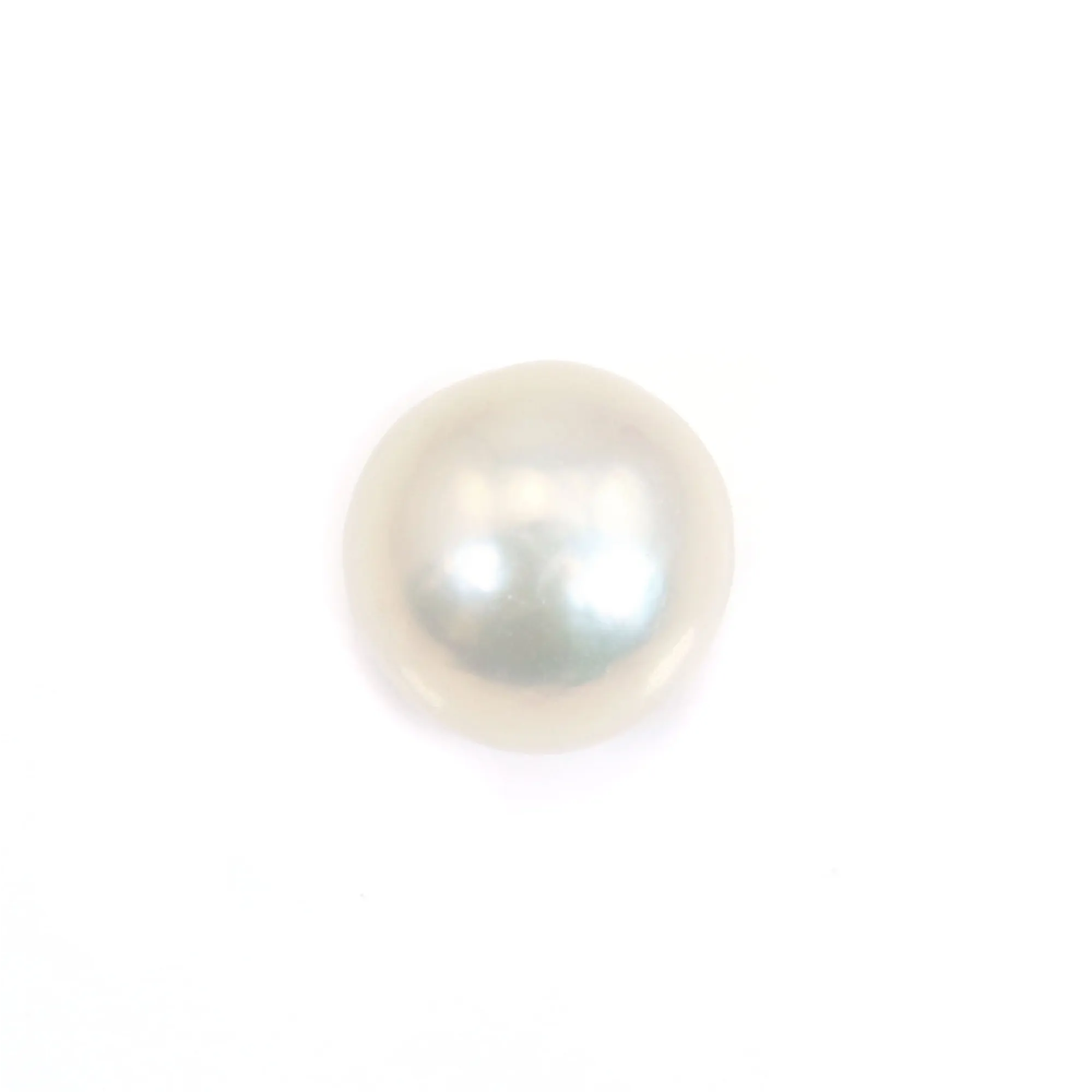 Lot De 5 Perles De Culture Baroques D'eau Douce Cerclées Or, 10x12mm - Neuf