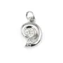 Pendente Concha Caracol 10x15mm | Aço Inox 304