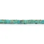 Square Lamella Turquoise Bead 1x1.5mm | Natural Stone Bead