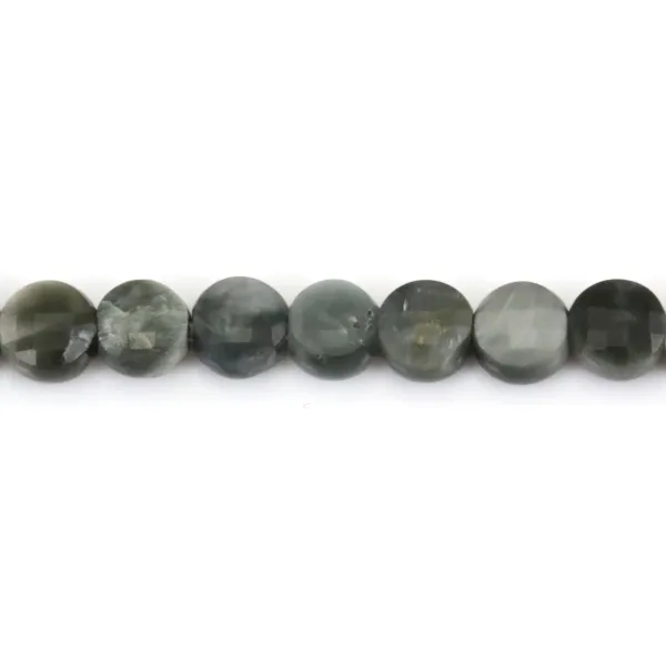Oeil des Adlers rund flach facettiert 4mm x 39cm