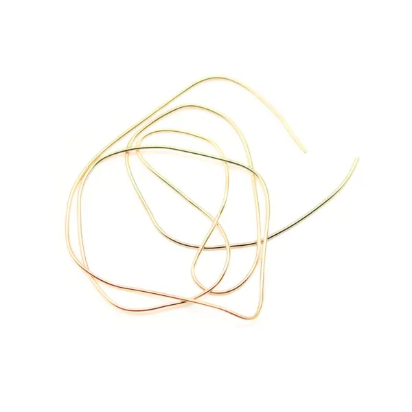 Cannetille (French wire) 1mm - Champagne - Wire Protection DIY