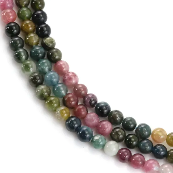 Tourmaline Ronde 4mm x 40cm