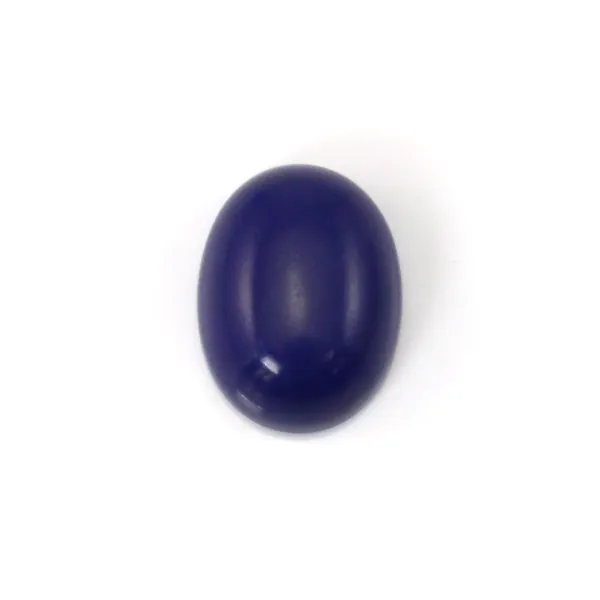 Ovaler Imitation Lapislazuli Cabochon 15x20mm | Schmuckkomponenten