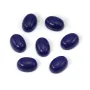 Cabochão Imitação Lápis-lazúli Oval 10x14mm | Componentes para Joalheria