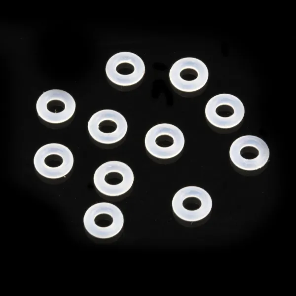 Conta Separadora de Silicone 1.2x4.5mm | Componentes para Bijuteria Flexíveis